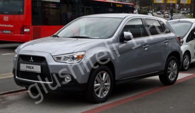 Купить глушитель, катализатор, пламегаситель Mitsubishi ASX в Москве